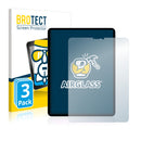 3x BROTECT AirGlass Glass Screen Protector for Apple iPad Pro 11 WiFi 2021 (3rd generation)