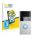3x BROTECT AirGlass Glass Screen Protector for Ring Video Doorbell 3