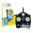 3x BROTECT AirGlass Glass Screen Protector for Spektrum DX20