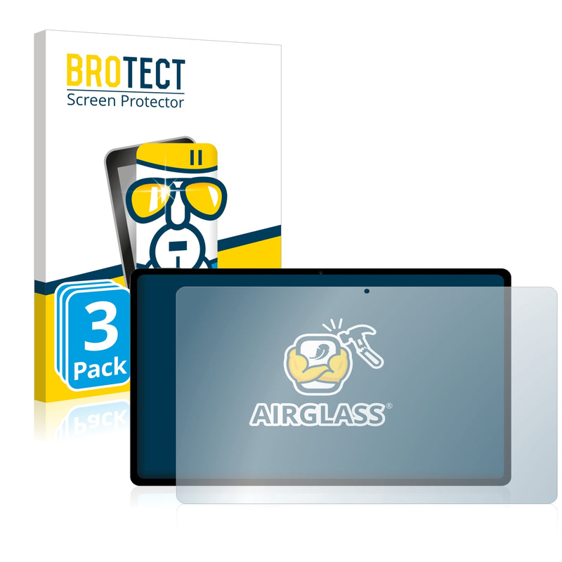 3x BROTECT AirGlass Glass Screen Protector for Teclast T40 Plus