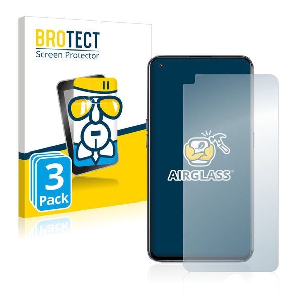 3x BROTECT AirGlass Glass Screen Protector for Realme GT Neo 2T