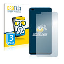 3x BROTECT AirGlass Glass Screen Protector for Honor 50 Lite