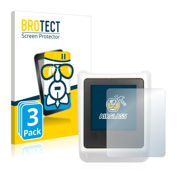 3x BROTECT AirGlass Glass Screen Protector for Nimmsta Scanner HS 50