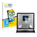 3x BROTECT AirGlass Glass Screen Protector for Palona Quubi