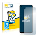 3x BROTECT AirGlass Glass Screen Protector for Oppo A11s