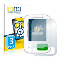 3x BROTECT AirGlass Glass Screen Protector for Medisana BU 570 Connect