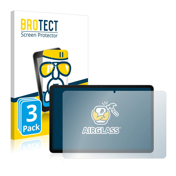 3x BROTECT AirGlass Glass Screen Protector for Samsung Galaxy Tab S8 5G