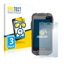 3x BROTECT AirGlass Glass Screen Protector for i.safe IS530.RG