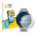 3x BROTECT AirGlass Glass Screen Protector for Garmin Forerunner 255S Music