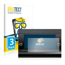 3x BROTECT AirGlass Glass Screen Protector for Volkswagen Golf Variant 2022 Composition 8.25