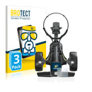 3x BROTECT AirGlass Glass Screen Protector for Motocaddy M3 GPS Electric Trolley (2022)