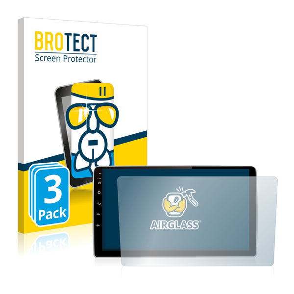 3X Nano Glass Screen Protectors for Junsun V1 pro 9