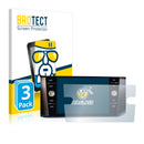 3X Nano Glass Screen Protectors for Volkswagen T-Cross 2022 Discover Media 8