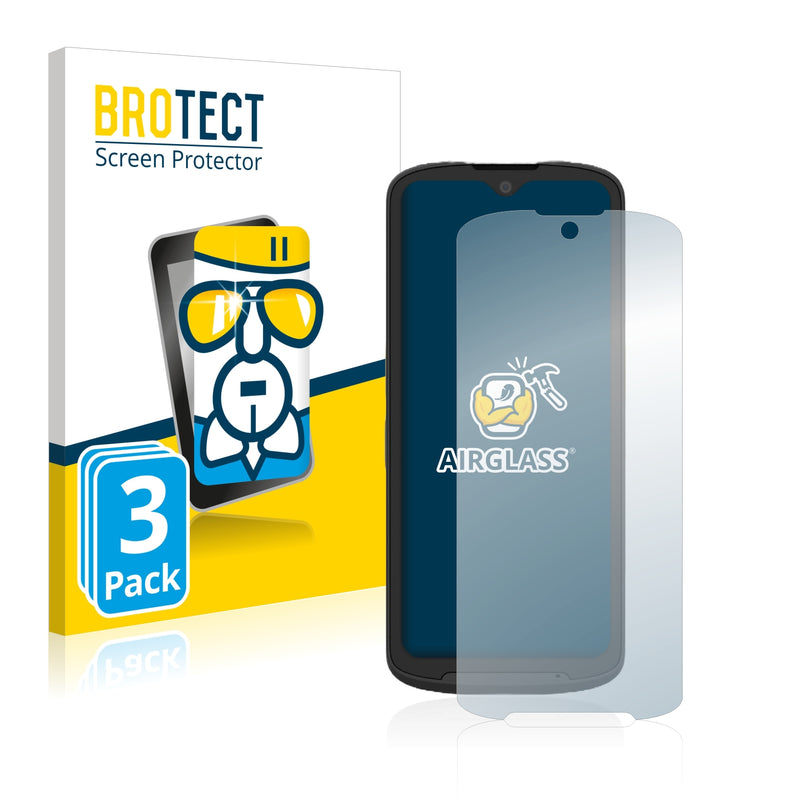 3X Nano Glass Screen Protectors for Zebra TC15