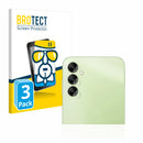 3X Nano Glass Screen Protectors for Samsung Galaxy A14 4G (Camera)