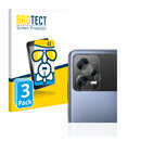 3X Nano Glass Screen Protectors for Xiaomi Poco X5 (Camera)