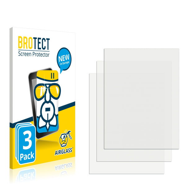 3x BROTECT AirGlass Glass Screen Protector for Uniden SDS100E