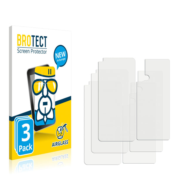 3x BROTECT AirGlass Glass Screen Protector for OnePlus Nord CE 5G (Front + Back)