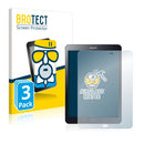 3x BROTECT AirGlass Matte Glass Screen Protector for Samsung Galaxy Tab S2 9.7