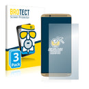 3x BROTECT AirGlass Matte Glass Screen Protector for ZTE Axon 7