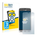 3x BROTECT AirGlass Matte Glass Screen Protector for Doro 8031