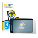 3x BROTECT AirGlass Matte Glass Screen Protector for BMW Motorrad Navigator VI