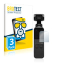 3x BROTECT AirGlass Matte Glass Screen Protector for DJI Osmo Pocket
