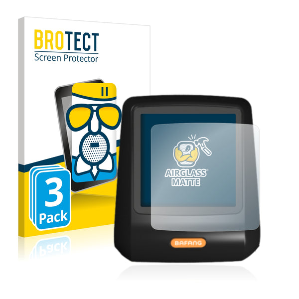 3x BROTECT AirGlass Matte Glass Screen Protector for Bafang DP C07