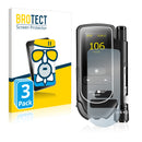 3x BROTECT AirGlass Matte Glass Screen Protector for Accu-Chek Mobile