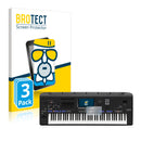 3x BROTECT AirGlass Matte Glass Screen Protector for Yamaha Genos