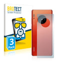 3x BROTECT AirGlass Matte Glass Screen Protector for Huawei Mate 30 Pro (Back)