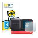 3x BROTECT AirGlass Matte Glass Screen Protector for Insta360 One R 1-Inch Edition