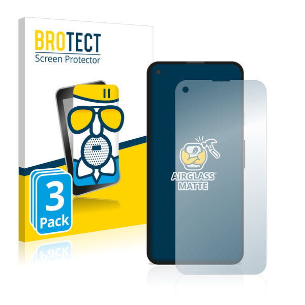 3x BROTECT Matte Screen Protector for Nitrokey NitroPhone 1