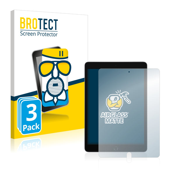 3x BROTECT Matte Screen Protector for Apple iPad 10.2? WiFi 2021 (9th generation)