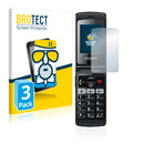 3x BROTECT Matte Screen Protector for Emporia emporiaFLIPbasic