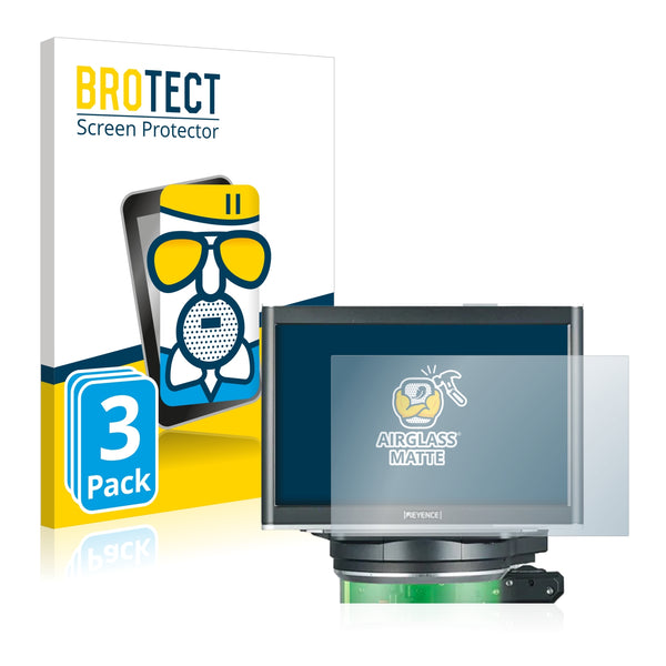 3x BROTECT Matte Screen Protector for Keyence IM-8030 Display