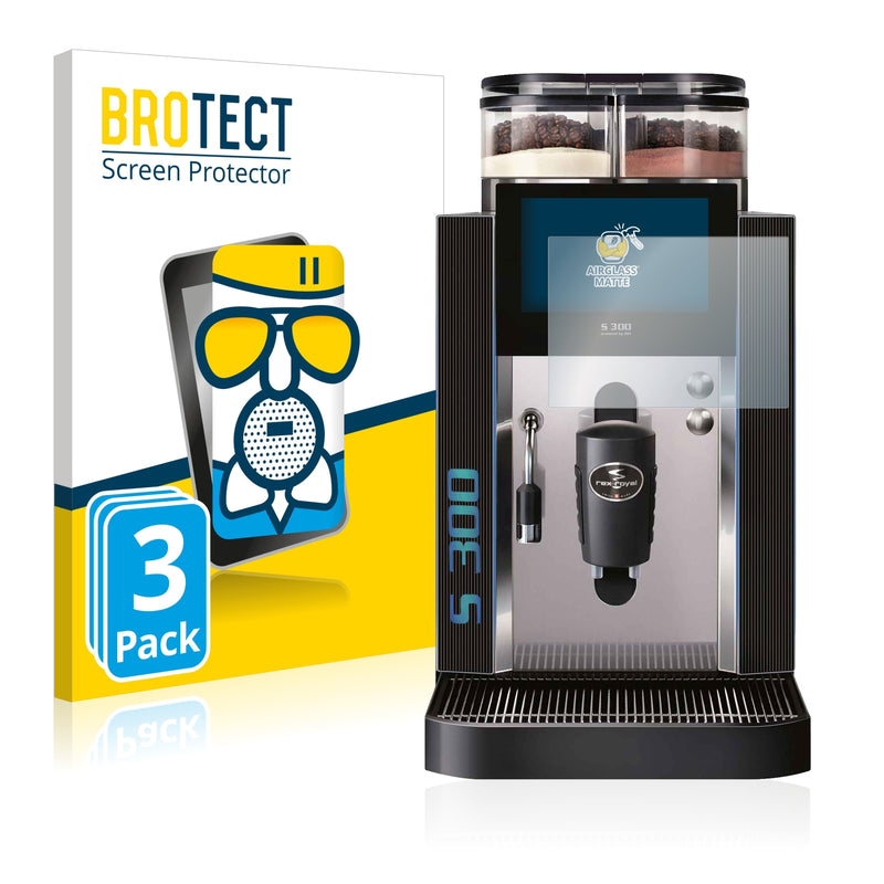 3x BROTECT Matte Screen Protector for Rex-Royal S300 MCTI