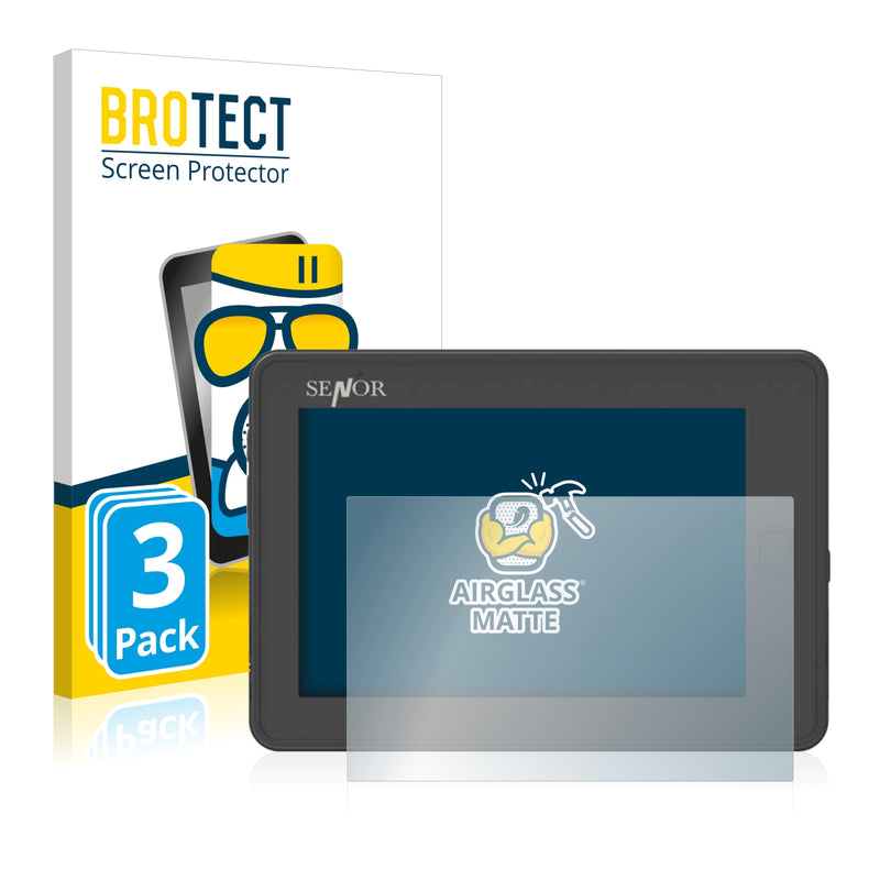 3x BROTECT Matte Screen Protector for Senor Hygrolion Tab MPC 10.1