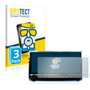 3x BROTECT AirGlass Matte Glass Screen Protector for Kia Ceed 2022 Infotainment System 10.25