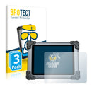3x BROTECT AirGlass Matte Glass Screen Protector for Autel MaxiSys MS908S