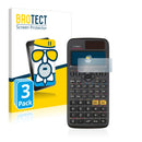 3x BROTECT AirGlass Matte Glass Screen Protector for Casio FX 87DE X