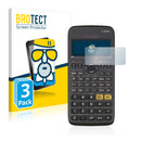 3x BROTECT AirGlass Matte Glass Screen Protector for Casio FX-82DE X