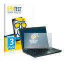 3x Anti-Glare Screen Protector for Fujitsu Lifebook U729