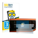 3x Anti-Glare Screen Protector for Volkswagen Polo 2021 Composition Media 8 (for Right Hand Drive)