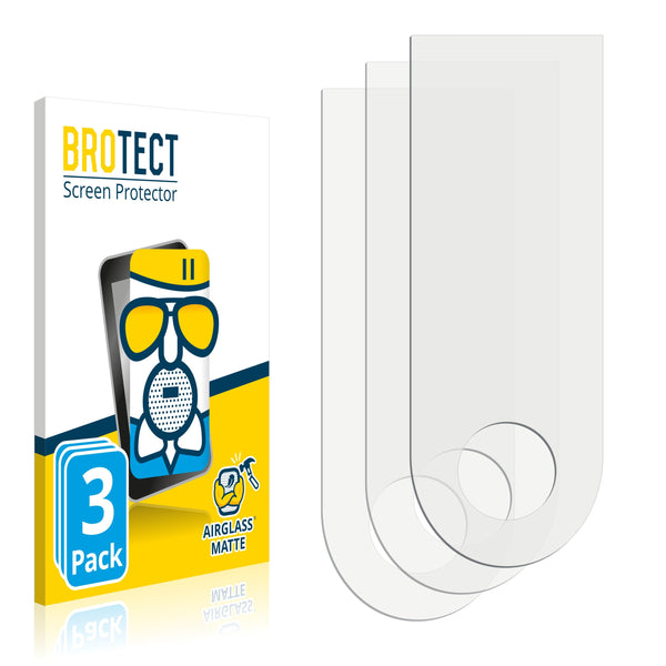 3x BROTECT AirGlass Matte Glass Screen Protector for NIU KQi3 Pro