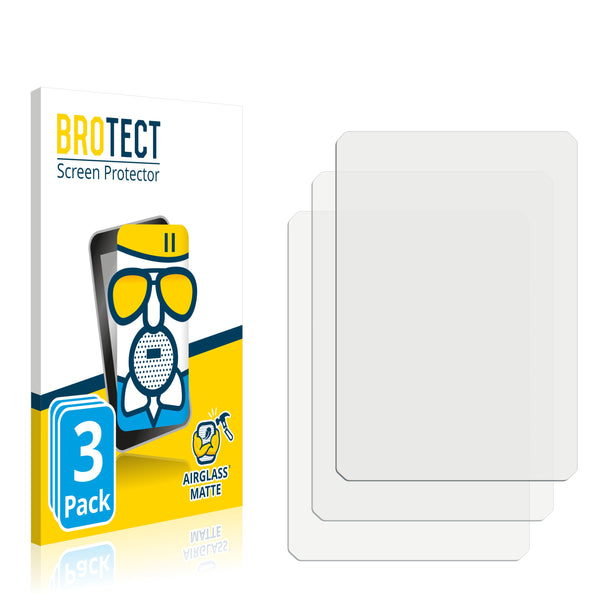 3x BROTECT AirGlass Matte Glass Screen Protector for i.safe IS930.M1