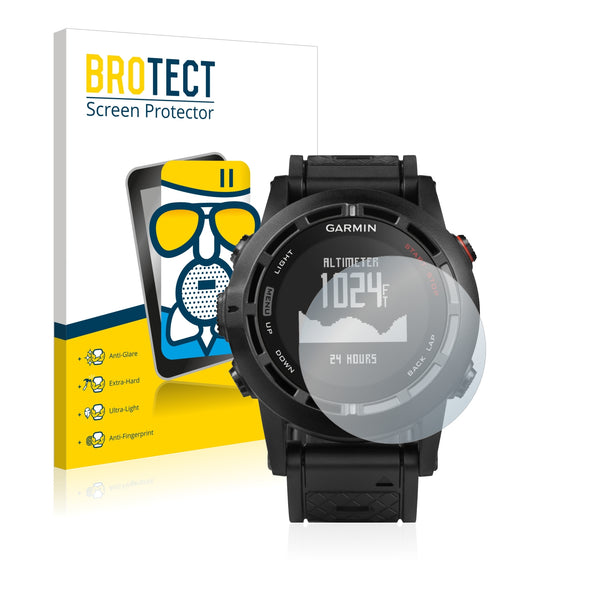 BROTECT AirGlass Matte Glass Screen Protector for Garmin fenix 2