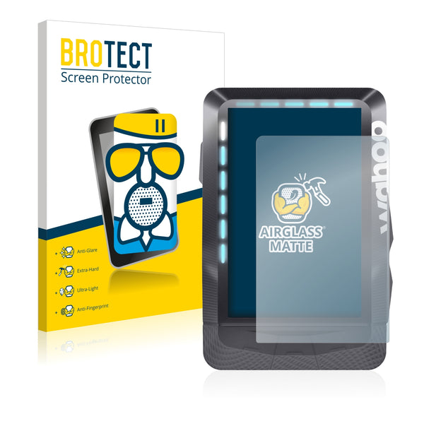 BROTECT AirGlass Matte Glass Screen Protector for Wahoo Elemnt GPS