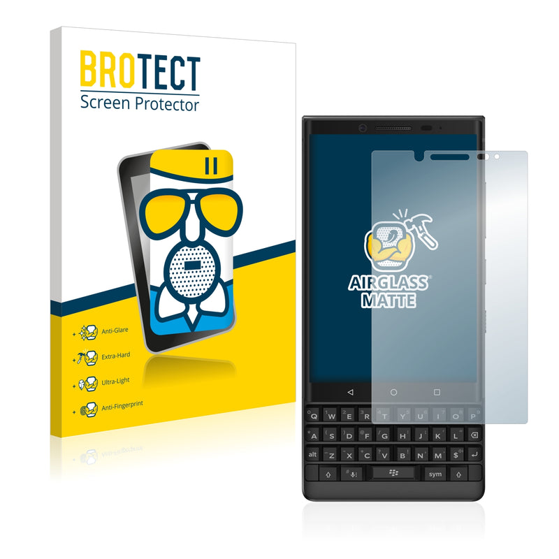 BROTECT AirGlass Matte Glass Screen Protector for BlackBerry Key2