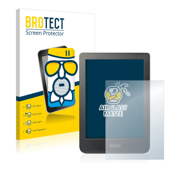 BROTECT AirGlass Matte Glass Screen Protector for Kobo Clara HD (6)